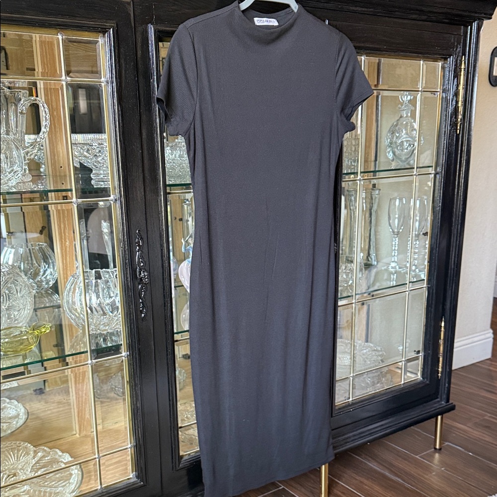 Everlane Black Maxi T-Shirt Dress